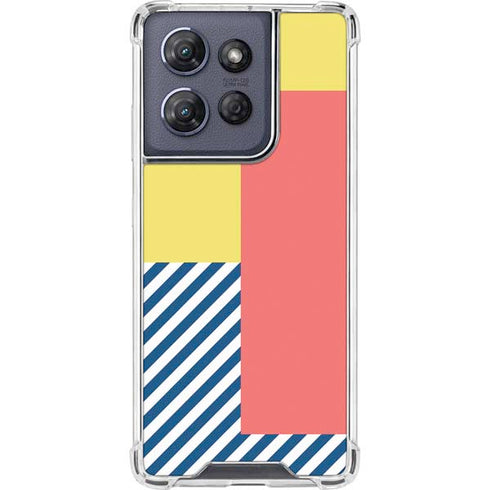 Color Blocks Moto G Stylus 5G (2025) Clear Case