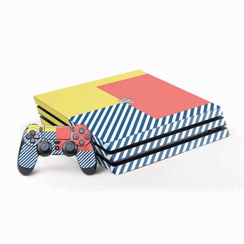 Color Blocks PlayStation PS4 Skins