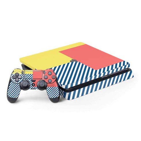 Color Blocks PlayStation PS4 Skins