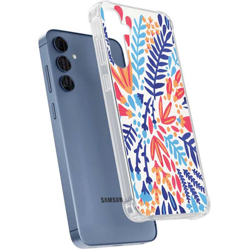 Color Foliage by Cat Coq Galaxy A35 5G Clear Case