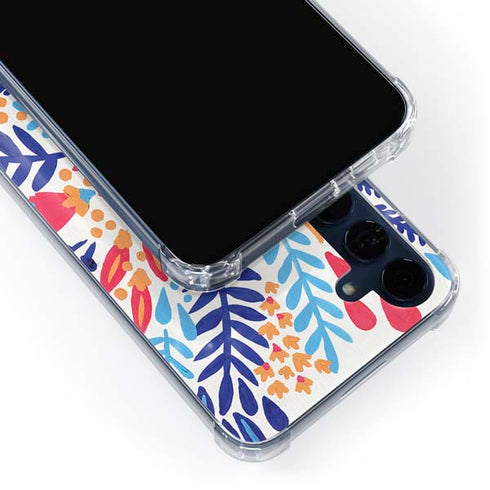 Color Foliage by Cat Coq Galaxy A55 5G Clear Case