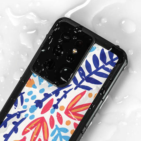Color Foliage by Cat Coq Galaxy S24 Ultra Waterproof Case