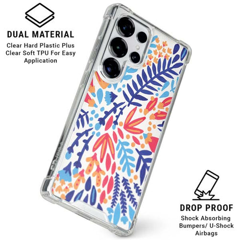 Color Foliage by Cat Coq Galaxy S25 Ultra Clear Case