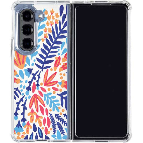 Color Foliage by Cat Coq Galaxy Z Fold5 5G Clear Case