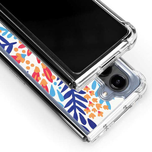 Color Foliage by Cat Coq Galaxy Z Fold5 5G Clear Case