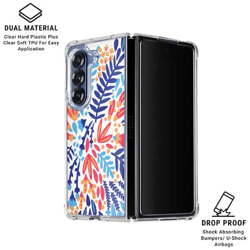 Color Foliage by Cat Coq Galaxy Z Fold6 Clear Case