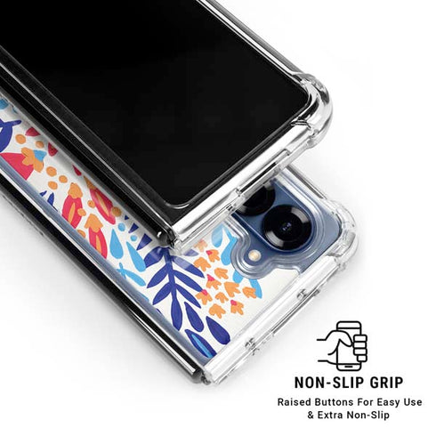 Color Foliage by Cat Coq Galaxy Z Fold6 Clear Case