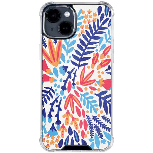 Color Foliage by Cat Coq iPhone 15 Clear Case