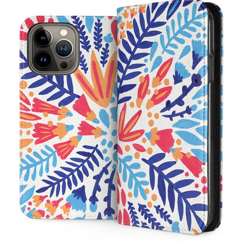 Color Foliage by Cat Coq iPhone 15 Pro Max Folio Case