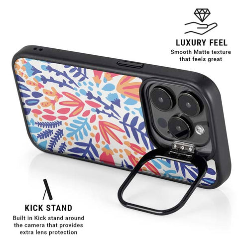 Color Foliage by Cat Coq iPhone 15 Pro Max Kickstand Case
