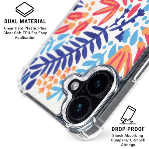Color Foliage by Cat Coq iPhone 16 Clear Case
