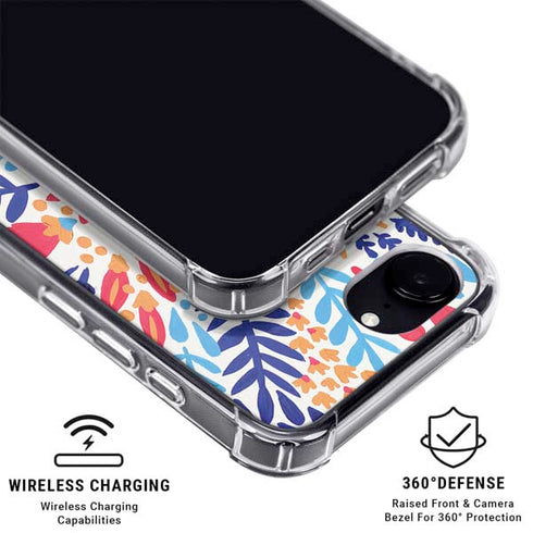 Color Foliage by Cat Coq iPhone 16e Clear Case