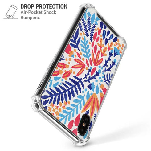 Color Foliage by Cat Coq iPhone X/XS Clear Case