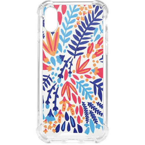 Color Foliage by Cat Coq iPhone XS Clear Case