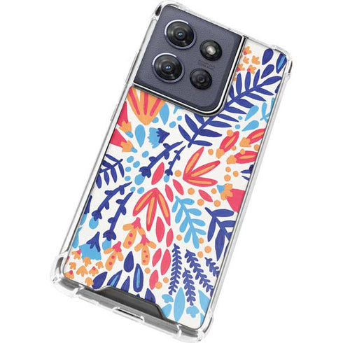 Color Foliage by Cat Coq Moto G 5G (2025) Clear Case