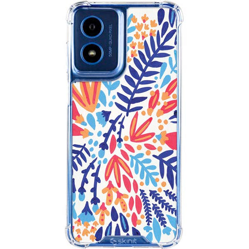 Color Foliage by Cat Coq Moto G Play 4G (2024) Clear Case
