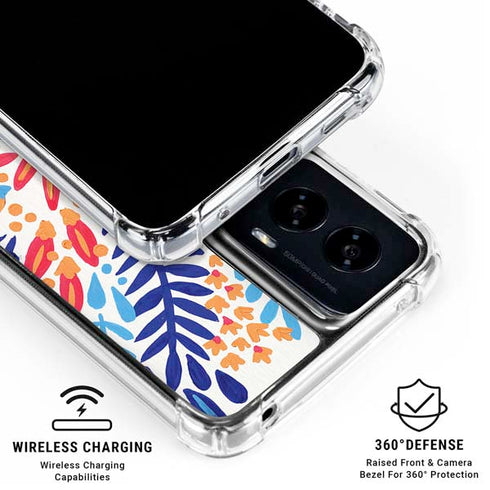 Color Foliage by Cat Coq Moto G Power 5G (2024) Clear Case