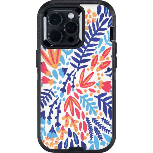 Color Foliage by Cat Coq Otterbox Defender iPhone Skin