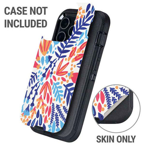 Color Foliage by Cat Coq Otterbox Defender iPhone Skin
