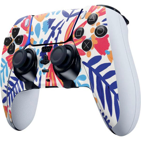 Cat Coq Color Foliage PS5 DualSense Edge Pro Controller Skin