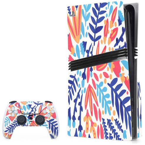 Color Foliage by Cat Coq PS5 Pro Disk Bundle Skin
