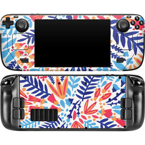 Color Foliage by Cat Coq Steam Deck Handheld Gaming Computer OLED Skin