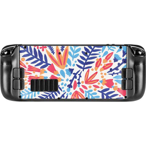 Cat Coq Color Foliage Steam Deck Handheld Gaming Computer Skin