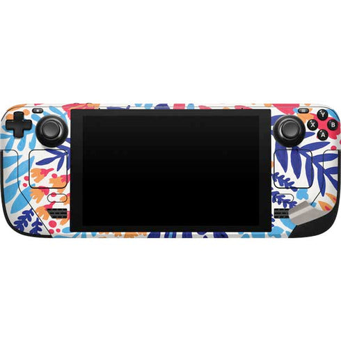 Cat Coq Color Foliage Steam Deck Handheld Gaming Computer Skin