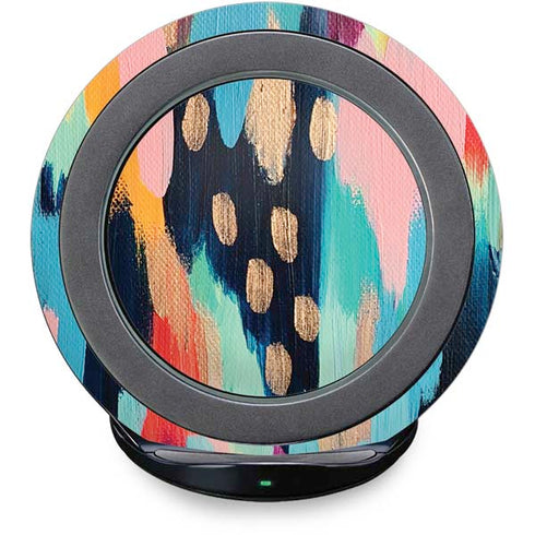 Color Melt by Etta Vee Fast Charge Wireless Charging Stand Skin