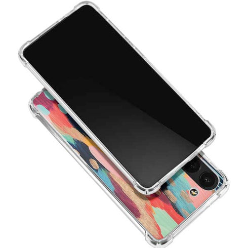 Color Melt by Etta Vee Galaxy S24 FE Clear Case