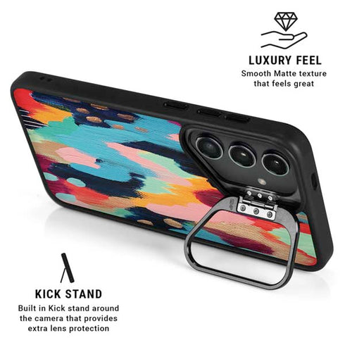 Color Melt by Etta Vee Galaxy S25 Kickstand Case
