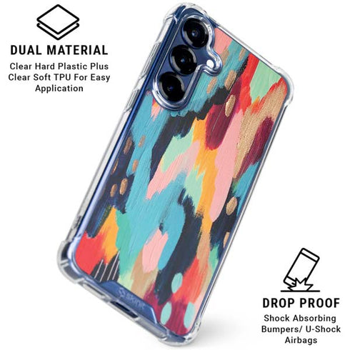 Color Melt by Etta Vee Galaxy S25 Clear Case