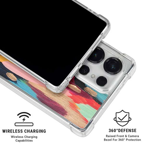 Color Melt by Etta Vee Galaxy S25 Ultra Clear Case