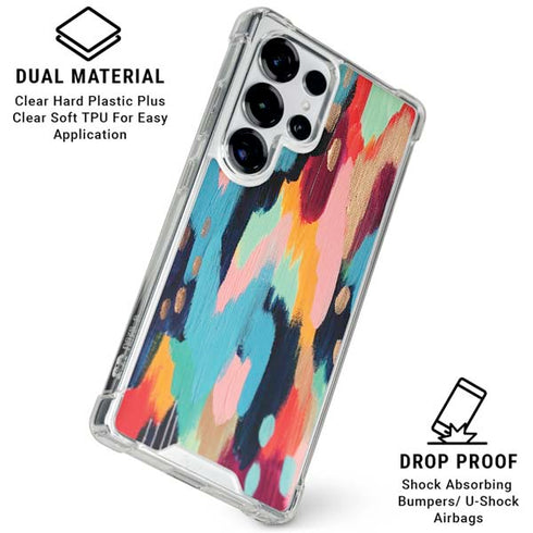 Color Melt by Etta Vee Galaxy S25 Ultra Clear Case