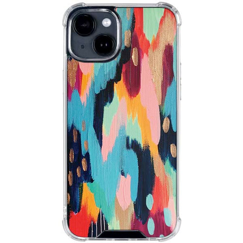Color Melt by Etta Vee iPhone 15 Clear Case