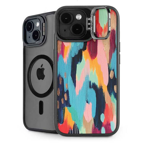 Color Melt by Etta Vee iPhone 15 Plus Kickstand Case