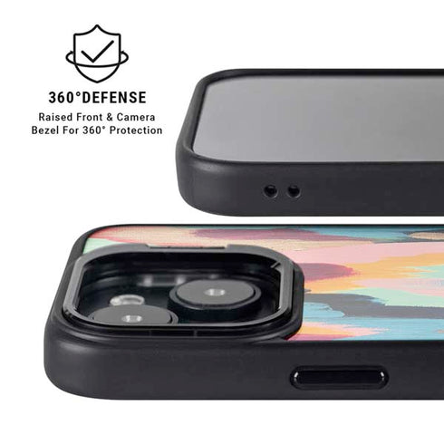 Color Melt by Etta Vee iPhone 15 Plus Kickstand Case