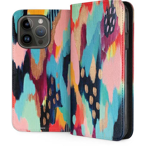 Color Melt by Etta Vee iPhone 15 Pro Folio Case