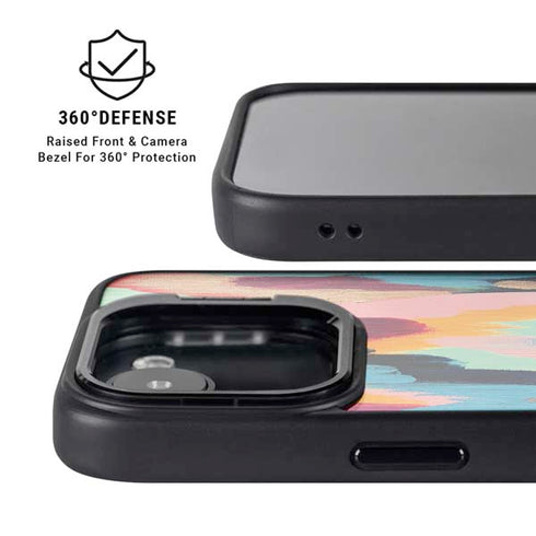 Color Melt by Etta Vee iPhone 16e Kickstand Case