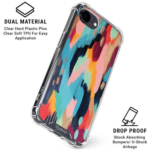 Color Melt by Etta Vee iPhone 16e Clear Case