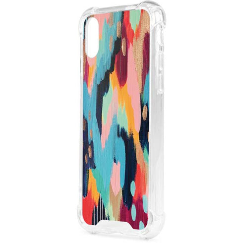 Color Melt by Etta Vee iPhone XS Clear Case