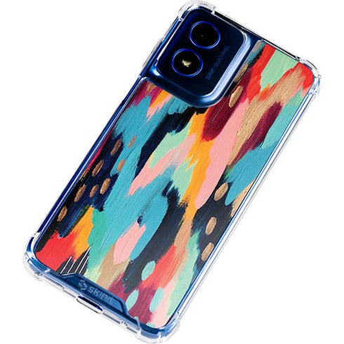 Color Melt by Etta Vee Moto G Play 4G (2024) Clear Case