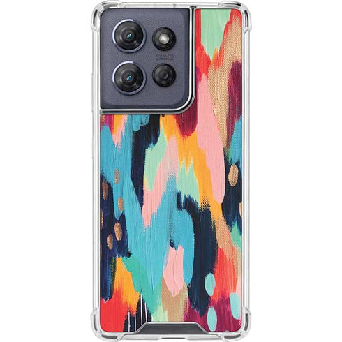 Color Melt by Etta Vee Moto G Power 5G (2025) Clear Case