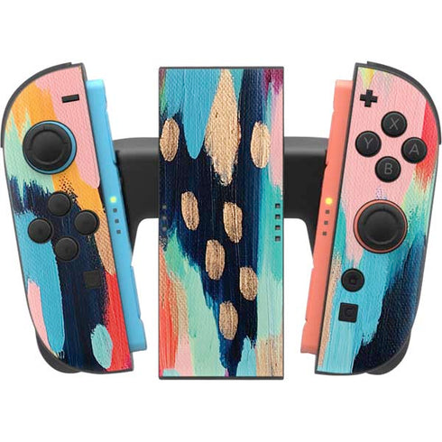 Color Melt by Etta Vee Nintendo Switch 2 (2025) Joy-Con Controller Skin