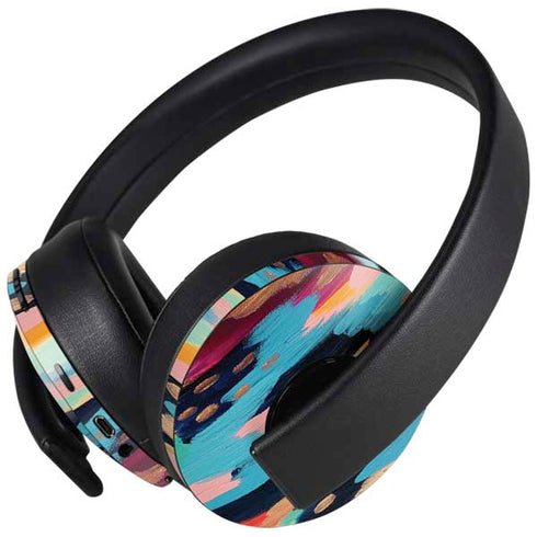Color Melt by Etta Vee PlayStation 4 Gold Wireless Headset Skin
