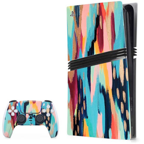 Color Melt by Etta Vee PS5 Pro Bundle Skin