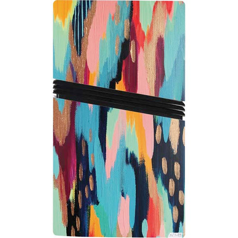 Color Melt by Etta Vee PS5 Pro Bundle Skin
