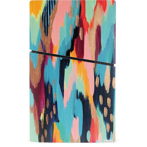 Color Melt by Etta Vee PS5 Slim Digital Edition Console Skin