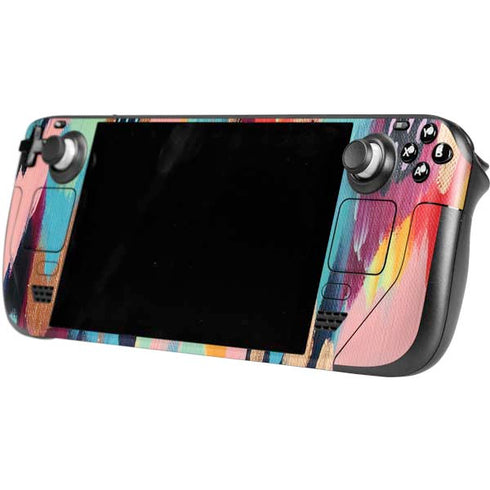 Color Melt by Etta Vee Steam Deck Handheld Gaming Computer OLED Skin