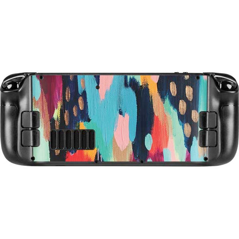 Color Melt by Etta Vee Steam Deck Handheld Gaming Computer OLED Skin
